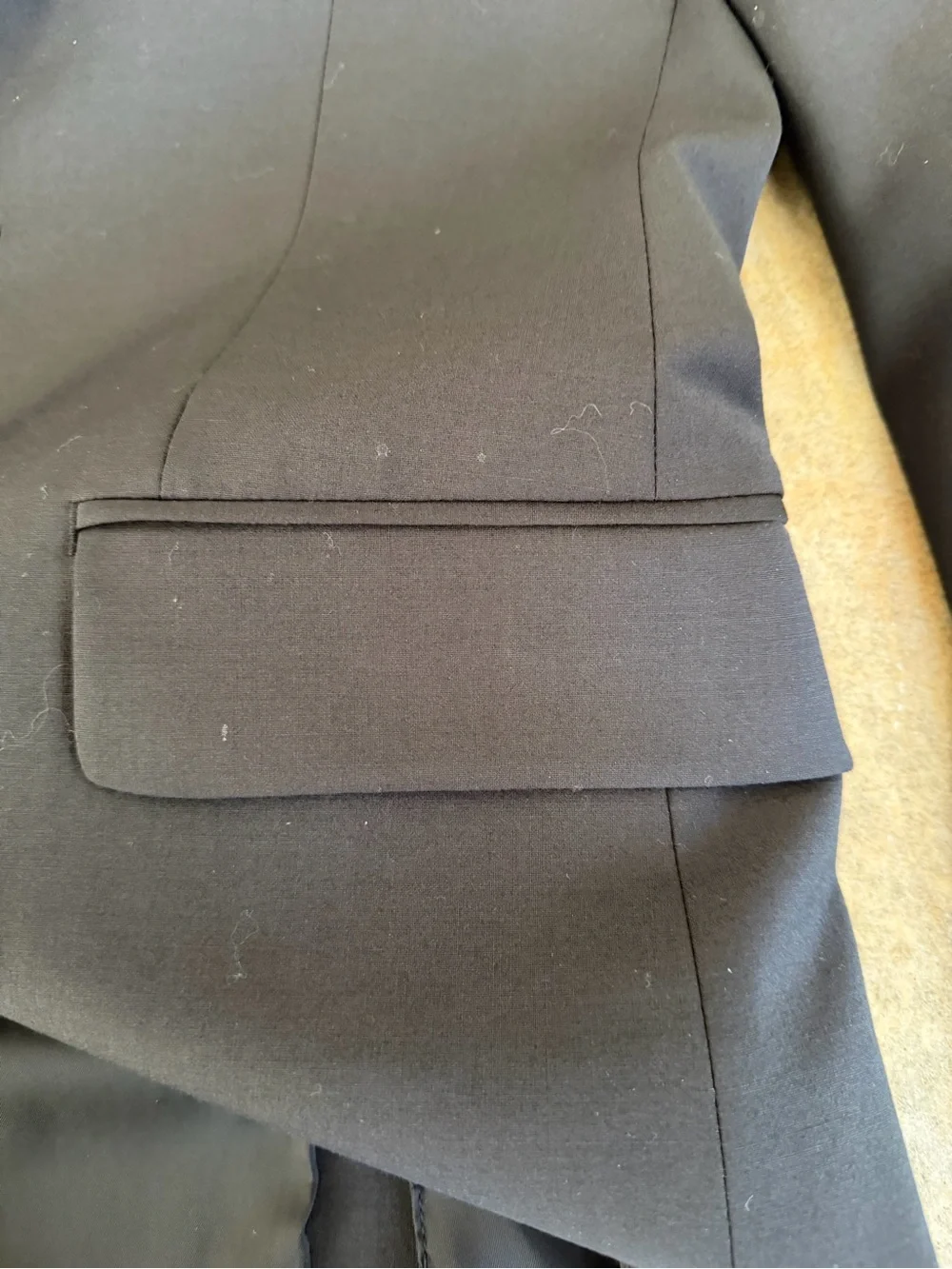 Calvin Klein Black Blazer Suit Jacket 36S